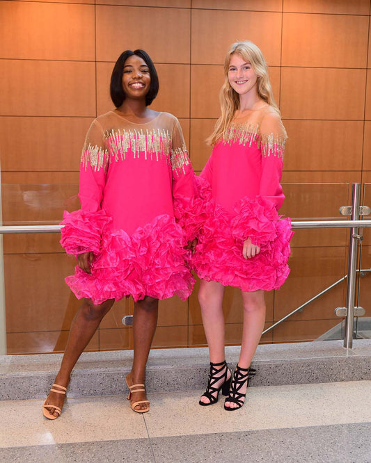 Kara Pink Mini Dress